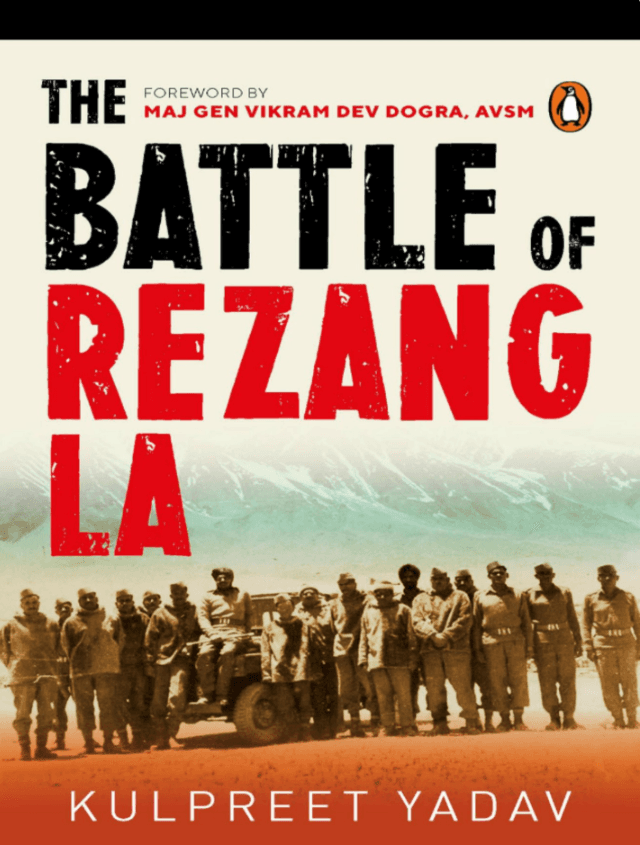 The Battle of Rezang La book cover
